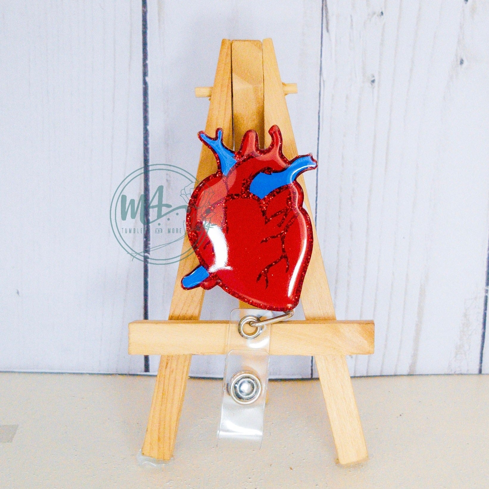 Anatomical Heart Badge Reel