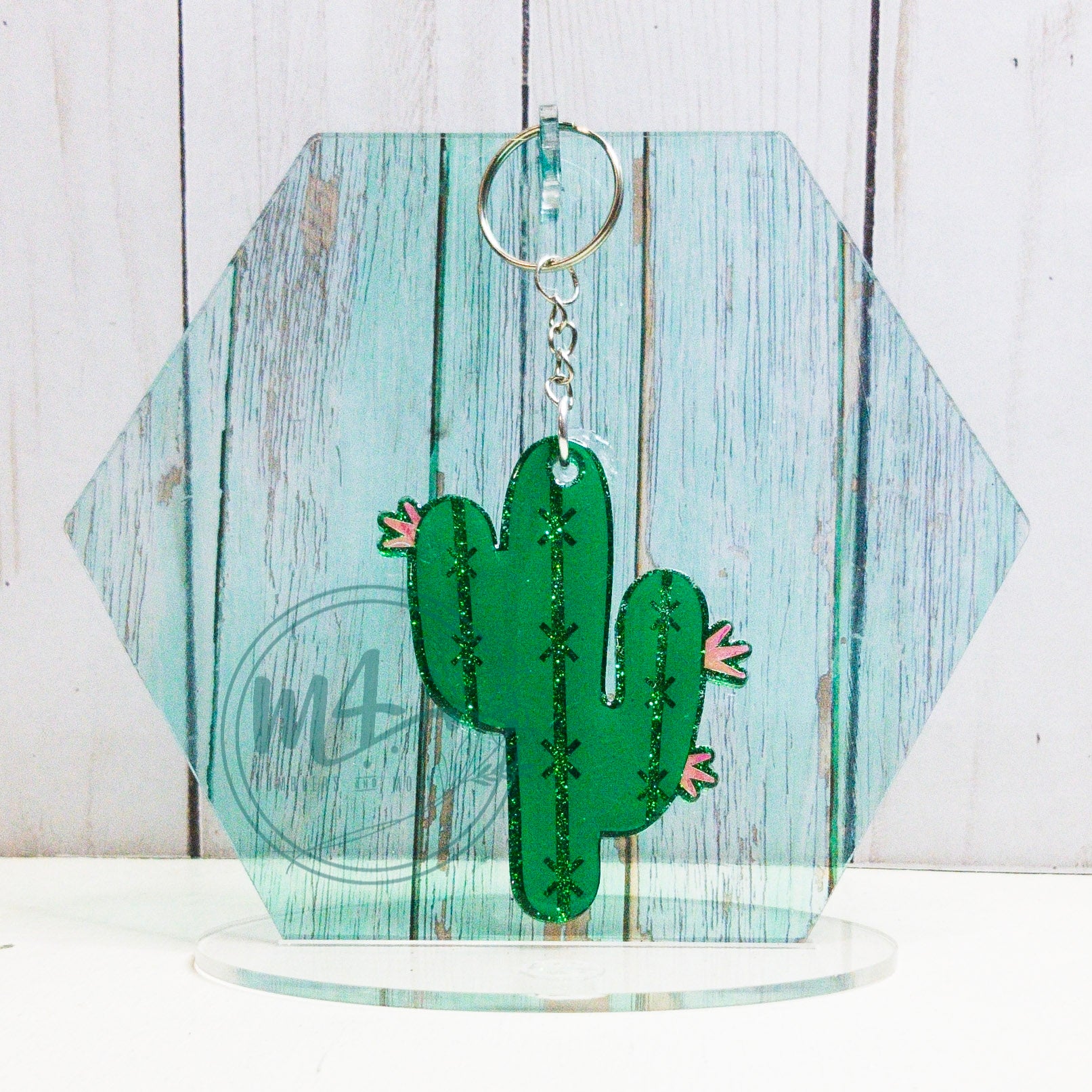 Cactus Keychain